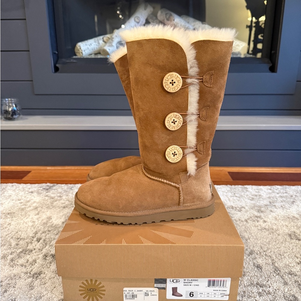 UGG Tall Bailey Button Boots